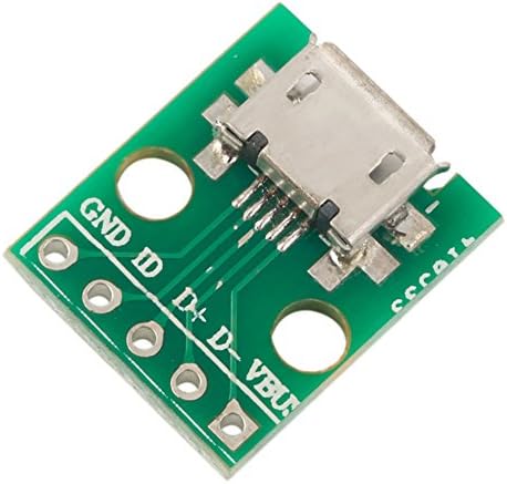 Shimentoday365 Micro USB за да натопи адаптер 5pin Femaleенски конектор б тип PCB конвертор