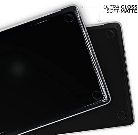 Дизајн Скинц Цврста состојба Црното црно целото тело, отпорна на гребење, отпорна на декорална кожа, компатибилна со MacBook 16 Pro