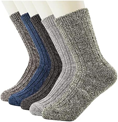 Волна каузална кауза на волна меки пријатни чорапи спортски чорапи топли чорапи атлетски подароци чорапи за мажи жени