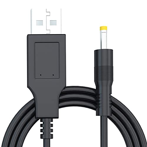 Кабел за напојување со компјутерски полнач DKKPIA USB полнач за напојување со кабел за електрична енергија за ZI8 Z18 Camcorder