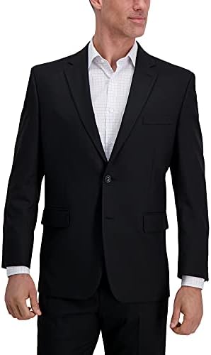 J.M. Haggar Men's Premium Strest Classic Fit костум Одделен палто и големи и високи големини