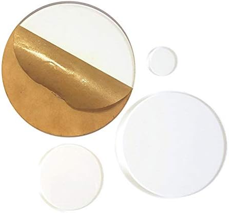 SOTO Laser Clear Acrylic Plexiglass Lucite Circle Round Disce Изберете дијаметар и густ