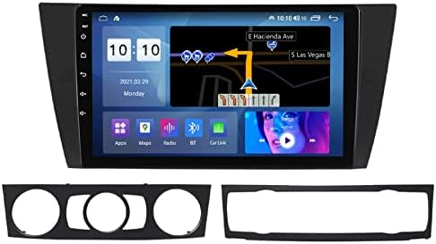 Ggblcs Android 11 Автомобил Стерео GPS Навигација Главата Единица ЗА BMW E90, 9 Инчен IPS Екран На Допир, WiFi Bluetooth FM USB SWC