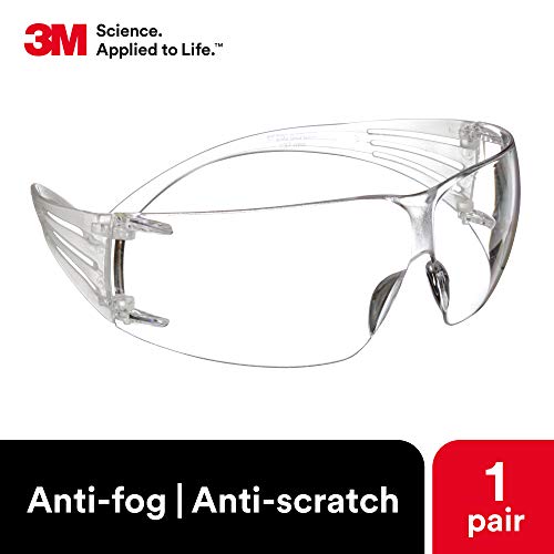 3М Securefit Заштитна очила SF201AF, чиста леќа, облога против магла