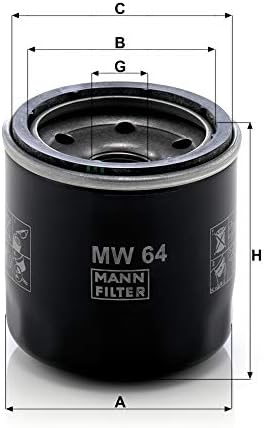 Филтер за филтрирање MW 64 филтер за нафта