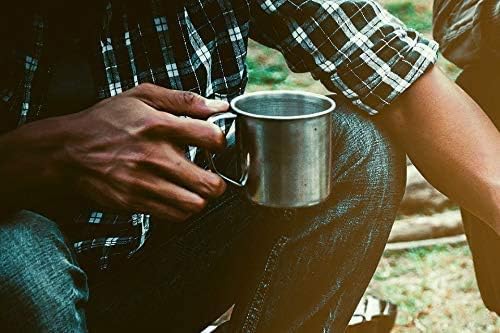 Tsyware пакет од 6 чаша за пиење од кригла за кампување со кафе