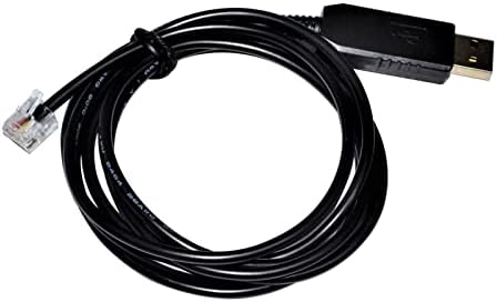 Индустриски FTDI FT232RL чип USB до RS485 RJ11 RJ12 Адаптер конвертор Сериски комуникациски кабел за A; BL EMH1 Wallидно поле