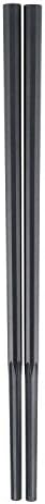 Акебоно ГМ-4051 Стапчиња За Јадење Тестенини, Црни, 9,1 инчи , Произведени Во Јапонија, Комерцијални Материјали, Форма На Петоаголна Ѕвезда,