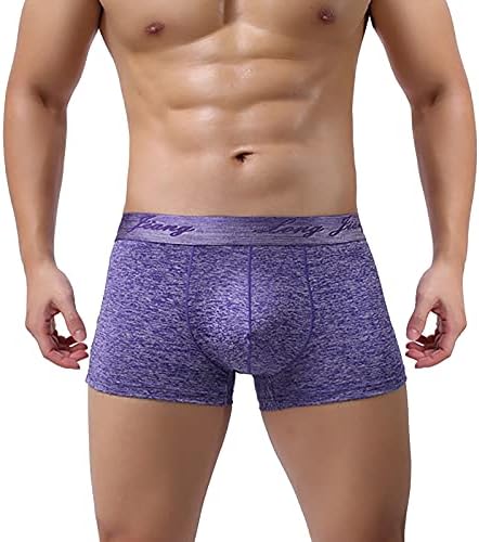Менс боксер шорцеви средно-половински бои брифираат машка долна облека мека секси секси секси машка долна облека долна облека