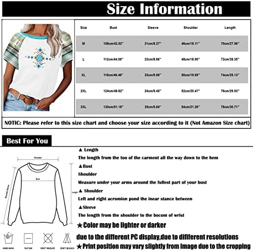 Жените Краток Лив Обичните Маици Мода Печатени Екипажот Вратот Туника Блуза Блузи Темперамент Појавување На Боја Маици