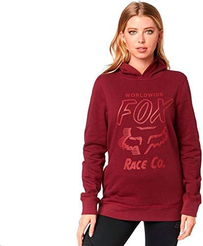 Fox Racing Women'sенски светски лисичен пуловер качулка