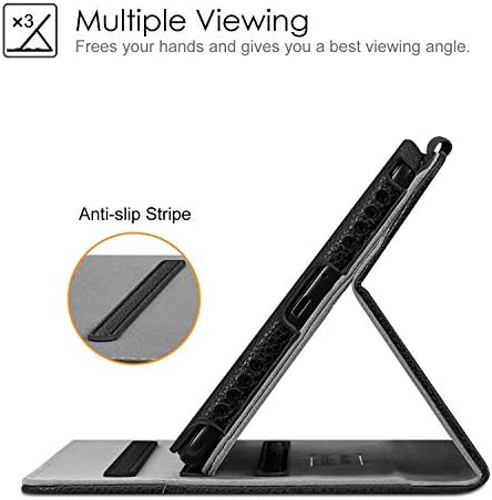 Fintie Case за Samsung Galaxy Tab A 8.0 2019 без модел на пенкало, [аголна заштита] повеќе-агол за гледање на држач за гледање