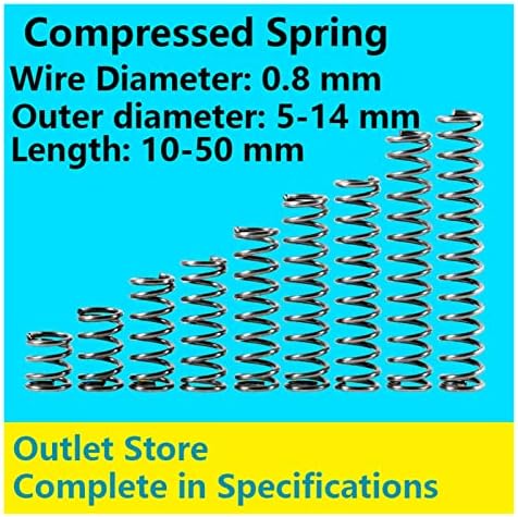Изворите на компресија се погодни за повеќето поправка I компресија Пролетната компресија на пролетната големина на пролетната жица