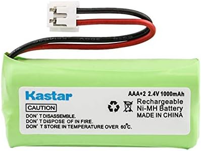 Замена на батеријата на Kastar за AT & T BT8001 / BT8000 / BT8300 / BT184342 / BT284342 / BT18433 / BT28433 / BT-1011 / BT-1022