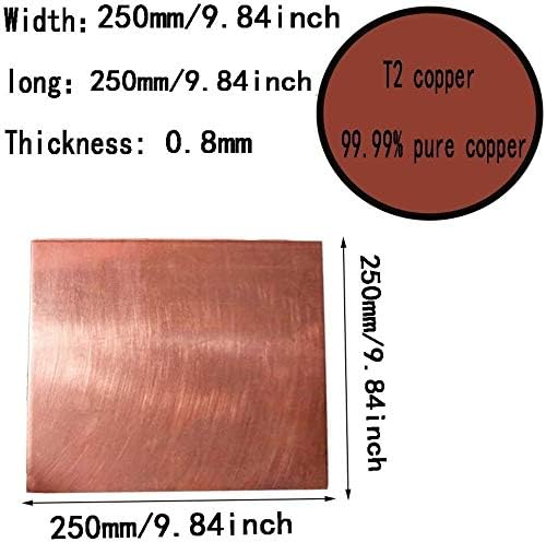 Умки месинг плоча 99,9% Материјал за метални плочи од бакарна плоча Метална материјална фолија