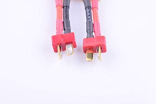 Hengfuntong-Elec 2PCS XT60 Femaleенски до Ултра Динс кабел за адаптер за машки батерии со 14AWG 40мм