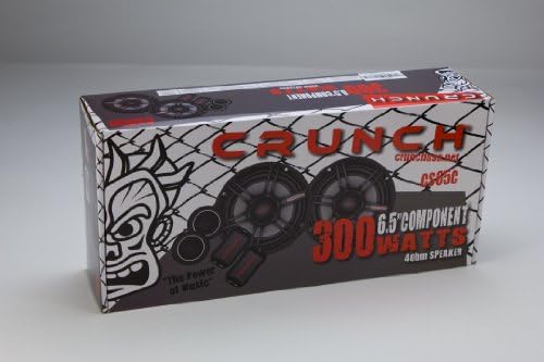 Crunch CS65C CS Серија 6.5 300-Вати 2-Начин Компонента Звучник Систем