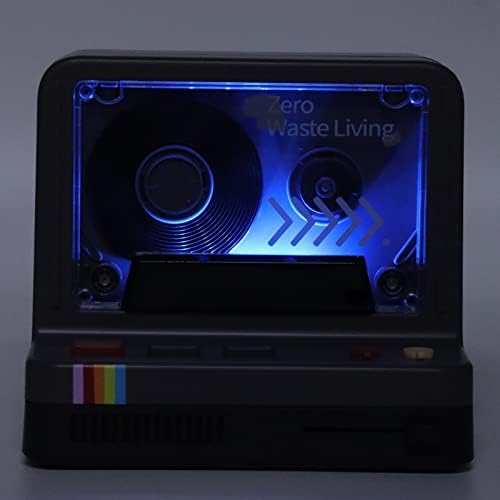 Плеер со касети со Bluetooth, преносен стерео лента Ретро Bluetooth Sonilter Player Player Cassette, поддржува Bluetooth Aux и мемориска