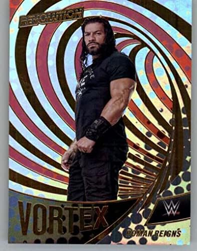 2022 Panini Revolution WWE Vortex 21 Roman Reigns Carding Carding Card