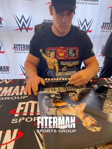 WWE Ексклузивно Johnон Сена потпиша автограмирана 16x20 Фото JSA автентикација 14 - Автограмирани фотографии во борење