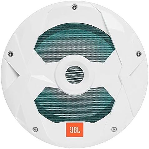 JBL - Морски серија 10 ”Аудио мулти -елементен субвуфер со RGB осветлување 250W - бело