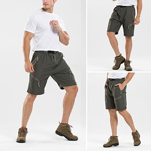 Мениски кабриолетни панталони за пешачење за мажи, отворено во тешка тежина Брзи суви панталони риболов панталони