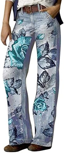Баги широки фармерки, потресени женски плус големина опуштена вклопена права нозе Jeanан момчиња фармерки копче y2k мама фармерки