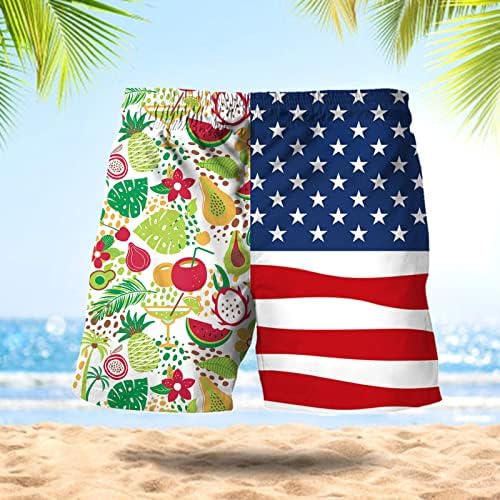 АДССДК Машка клупа за шорцеви Ден на независност, Обичен летен хавајски панталони за сурфање Ден на независност Печати за печатење на панталони