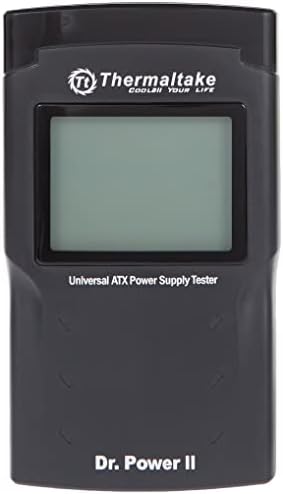 ThermalTake Dr. Dr. Power II автоматски тестер за напојување со преголем ЛЦД за сите напојувања - AC0015, црна