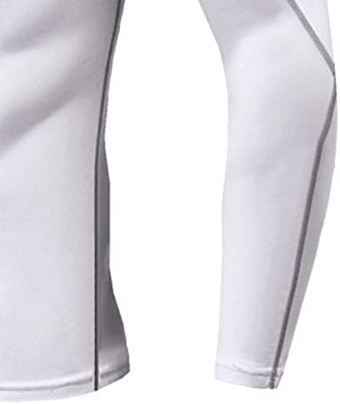 Маици за компресија XXBR за мажи, долги ракави, се потсмеваат со атлетска вежба за атлетски тренинзи Активна спортска база слој под-сртот