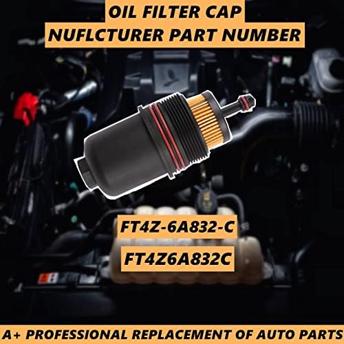 Капакот на капакот на капакот на куќиштето на нафтата за Ford Fusion 2017-2020 и F150 2015-2020 2.7L V6 мотор, го заменува FT4Z6A832C FT4Z-6A832-C