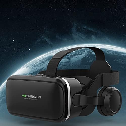Деларси P2M9oW 3D Виртуелна Реалност Vr Очила Аудио Позиција Дискриминација Слушалки Очила 360 ° 3d Простор Потопување Exp
