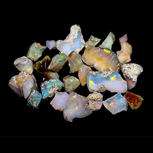 30грам оган игра Опал груб скапоцен камен | Природен опал камен | Суров кристален скапоцен камен | Етиопски скапоцен камен