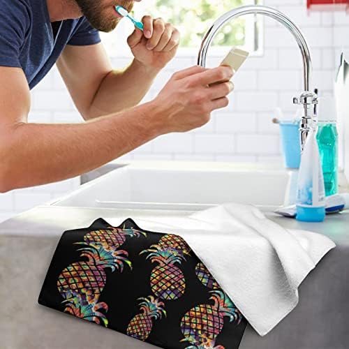 Психоделична ананас за лице за лице Премиум крпи за миење крпи за миење садови за хотелска бања и бања