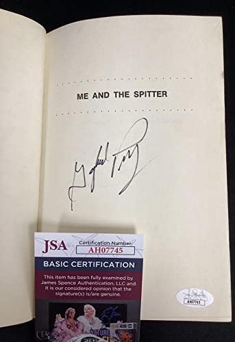 Gaylord Perry потпиша книга Me и Spitter Baseball Indians Autograph JSA 1 -ви - MLB автограмираше разни предмети