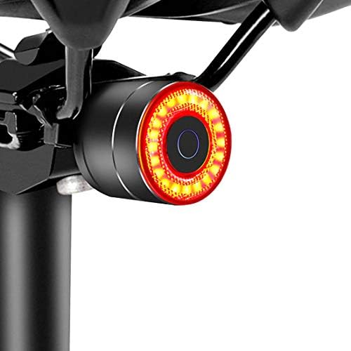 Падонов Паметен Велосипед Опашка Светло: Автоматско Вклучување/Исклучување На Задниот Велосипед Фенерче Ултра Светла Задна Сопирачка Светло Висок