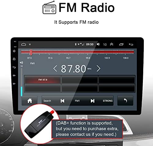За Toyota FJ Крузер Радио 2007-2013 Андроид 12 Вграден Безжичен Carplay Bluetooth Главата Единица 7 Инчен IPS GPS Навигација Поддршка