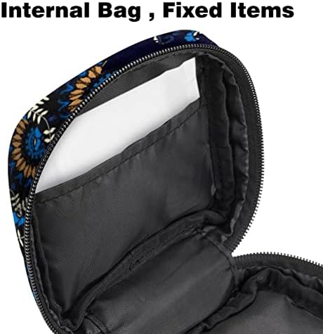 Оријукан санитарна торба за складирање на салфетка, менструална чаша торбичка преносна санитарна салфетка влошки за чување кеси за складирање