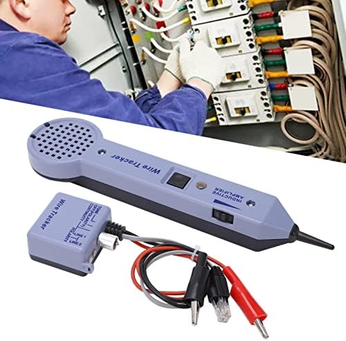 Комплет за тестер за пронаоѓање на мрежни кабел, тестер за трагач со звучна и визуелна индикација, пронаоѓач на комплет за генератори на тон