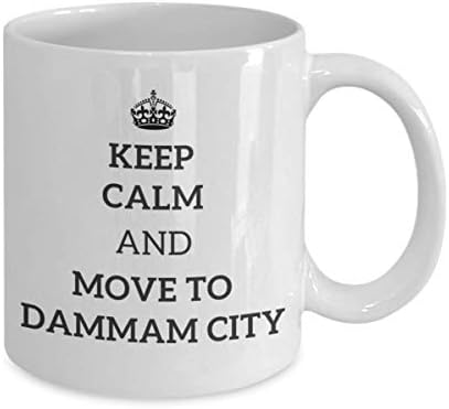 Продолжете да се смирите и да се преселите во Дамам Сити чаша чаша чаша патник соработник Подарок Саудиска Арабија Патничка