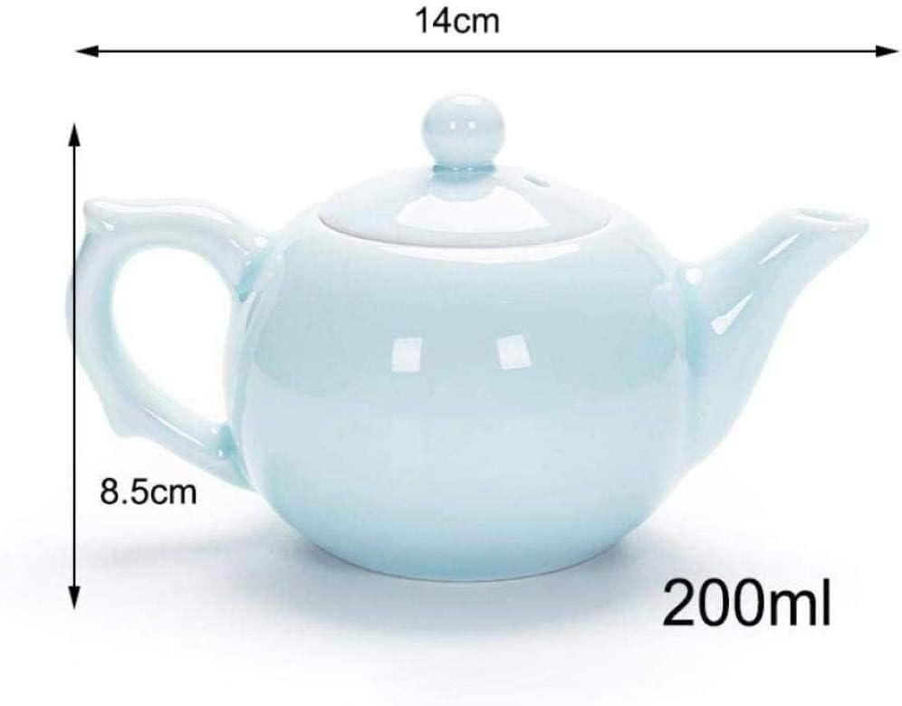 Канцелариски чајник чајник керамички чајник целадон чајник мала риба чајник Исклучителна чај од чајник чај поставува традиции