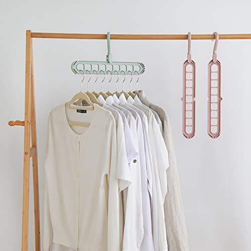 Eyhlkm Magic Mult-Port Supports Rack Rack Мултифункционална пластична облека за складирање облека за закачалки за облека