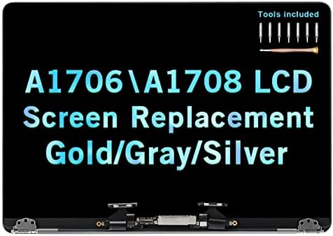 Замена на Daplinno за MacBook Pro A1708 A1706 EMC 3071 3163 EMC 2978 3164 Доцна година MID 2017 Retina LCD 13 '' Екранот за приказ