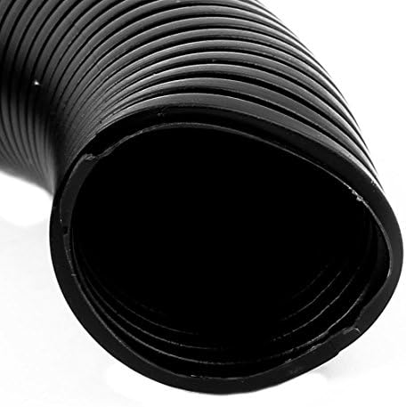AEXIT црна 42мм жици и поврзување x 35mm спроводната брановидна кабелска цевка за цевки за цевки за цевки за цевки за топлина,