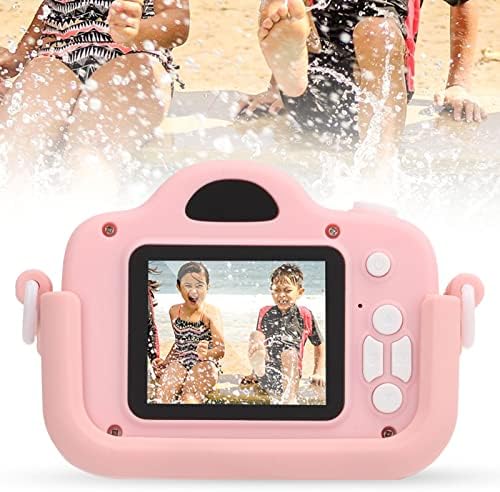 Камера за деца Топики, деца дигитална камера анти -лизгачка храна одделение ABS 16 филтри за пикник