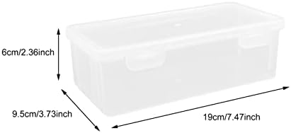 Оперитакс Пластична Кутија За Леб Кутија За Чување леб 850мл Тост Контејнер За Складирање Корпа За Чување Овошје Зеленчук Крцкава