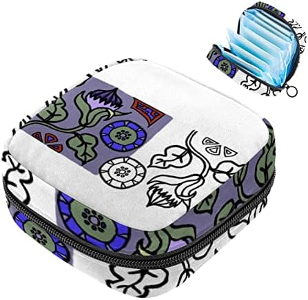 Ориекан санитарна торба за складирање на салфетка, менструална чаша торбичка преносна санитарна салфетка влошки за чување торбички