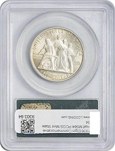 1936 P Elgin Commorative Silver Half PCGS MS64
