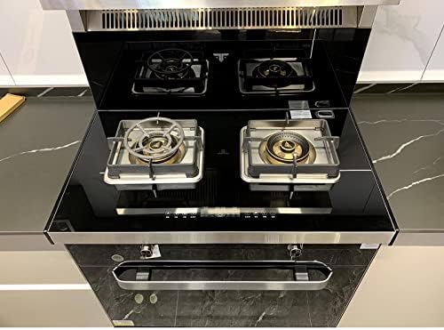 Шпорет на капакот на јазот, шпорет јаз опфаќа вселенски алуминиум, филер за јаз во кујната, лево и десно 2 парчиња