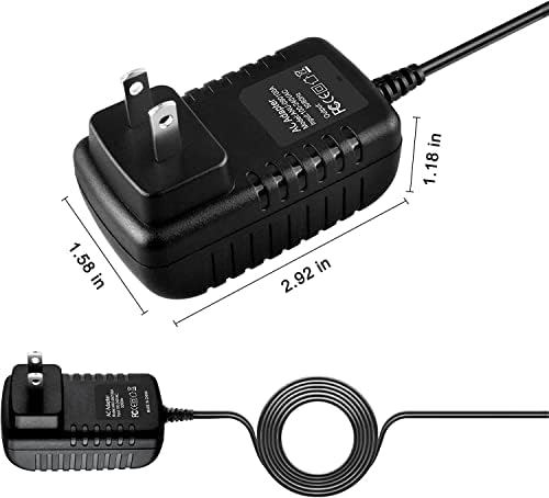 Адаптер Guy-Tech 6V AC компатибилен со Sony CFM-104 CFM104 Sports Boombox Power Power Charger Charger Charger